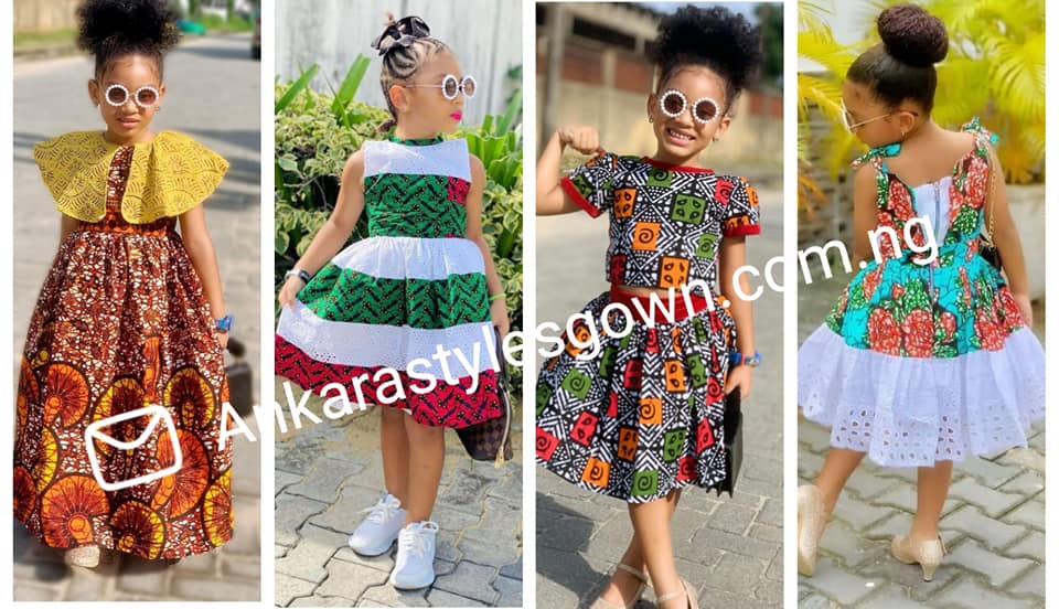Ankara Gown Styles for Girls 2023